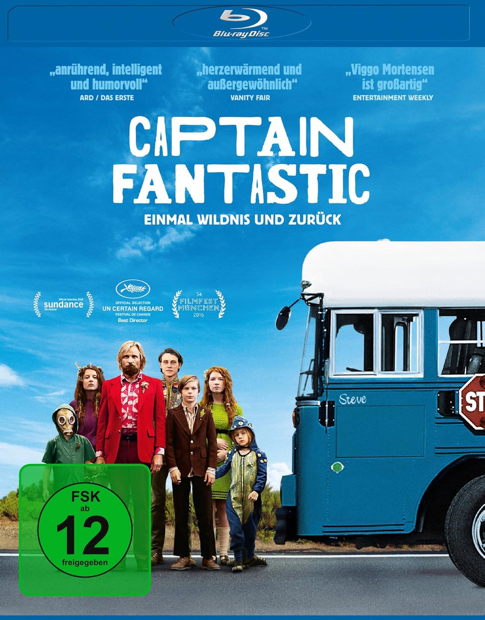Captain Fantastic - Einmal Wildnis und zurück [Blu-ray]