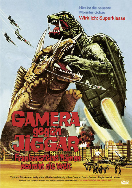 Gamera gegen Jiggar - Frankensteins Dämon bedroht die Welt  [LE]