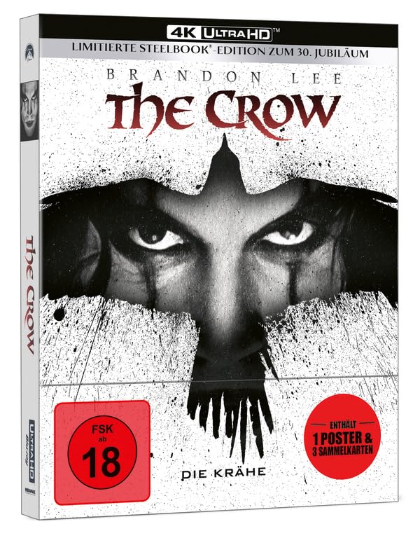 The Crow - Die Krähe [4K Ultra HD] COVER AUGEN