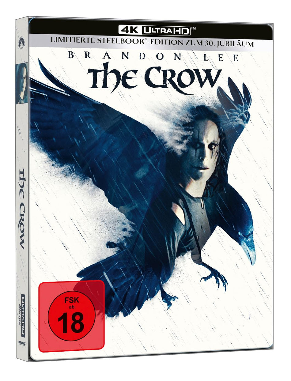 The Crow - Die Krähe - Limited Steelbook [4K Ultra HD] + [Blu-ray] COVER KRÄHE